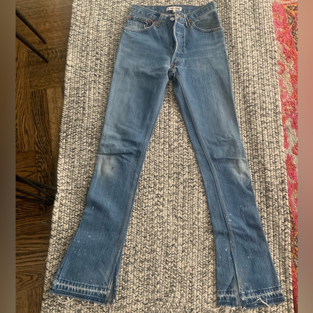 Re/Done Levi’s Vintage Denim The Elsa Light Blue Size 23